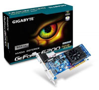Gigabyte GeForce 6200 (GV-N62-512L)